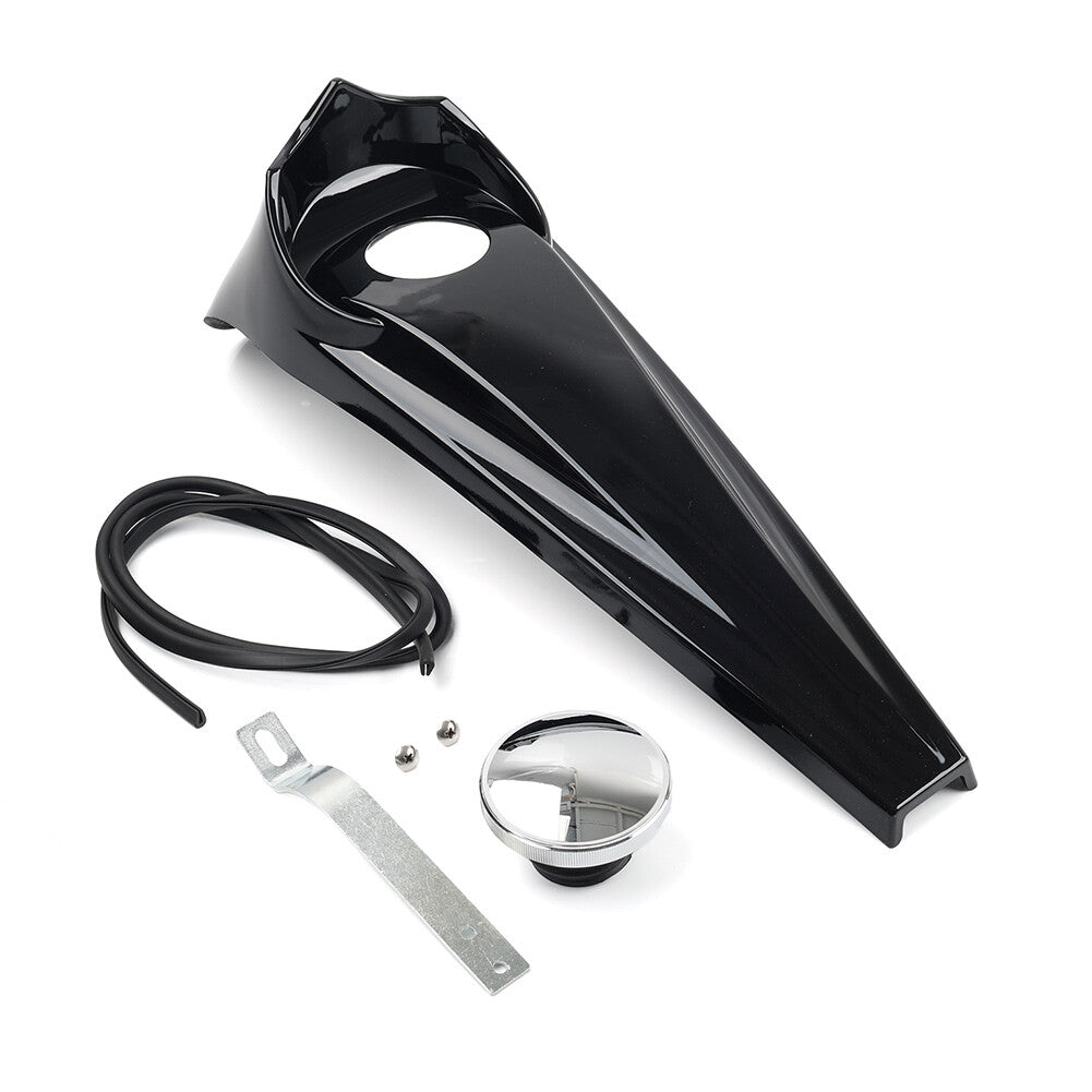Stretched Dash Panel + Gas Tank Cap Fit for Harley Electra Glide Ultra Limited FLHTK