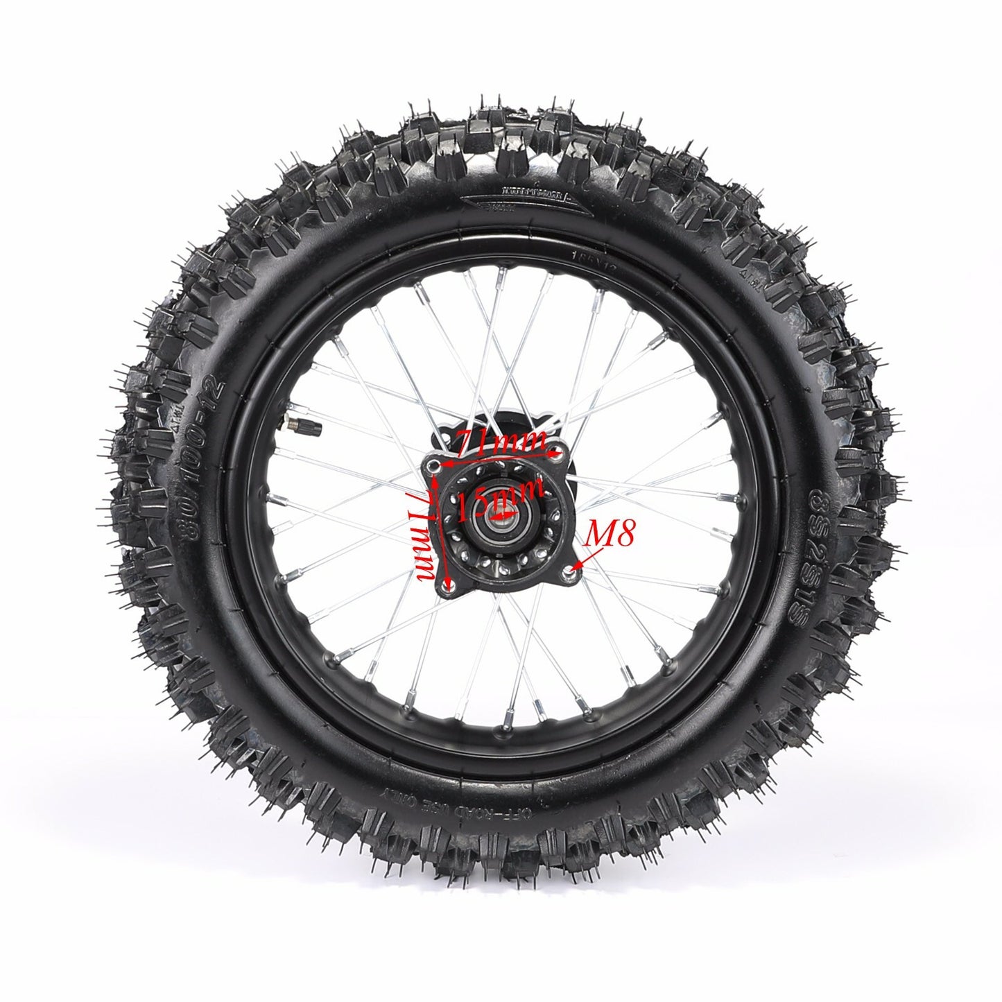 60/100-14  80/100-12 wheel kits, front forks, three-groove bicycles, CRF70, CRF50, CRF110