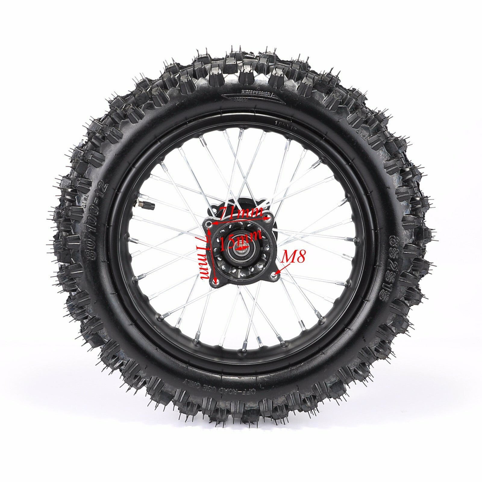 60/100-14  80/100-12 wheel kits, front forks, three-groove bicycles, CRF70, CRF50, CRF110