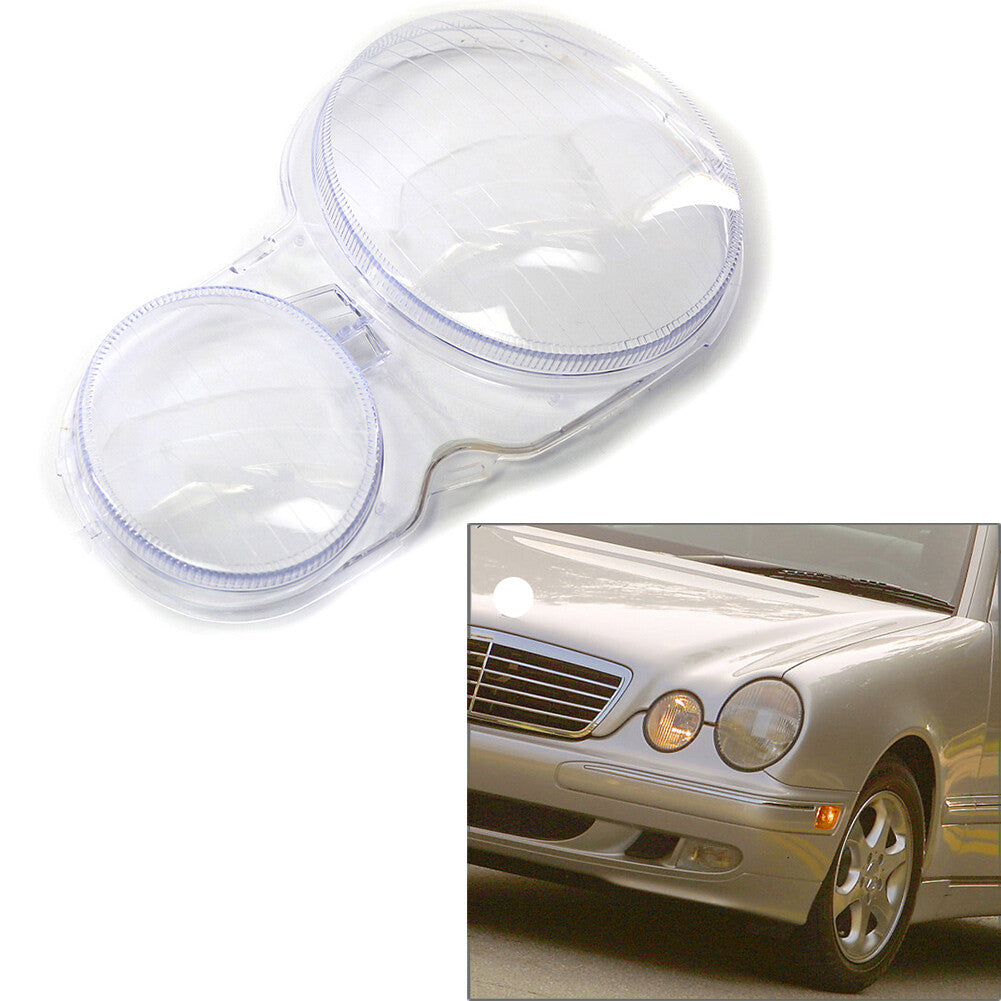 Headlight Head Lamp Cover for Mercedes Benz E-Class W210 2000-2003
