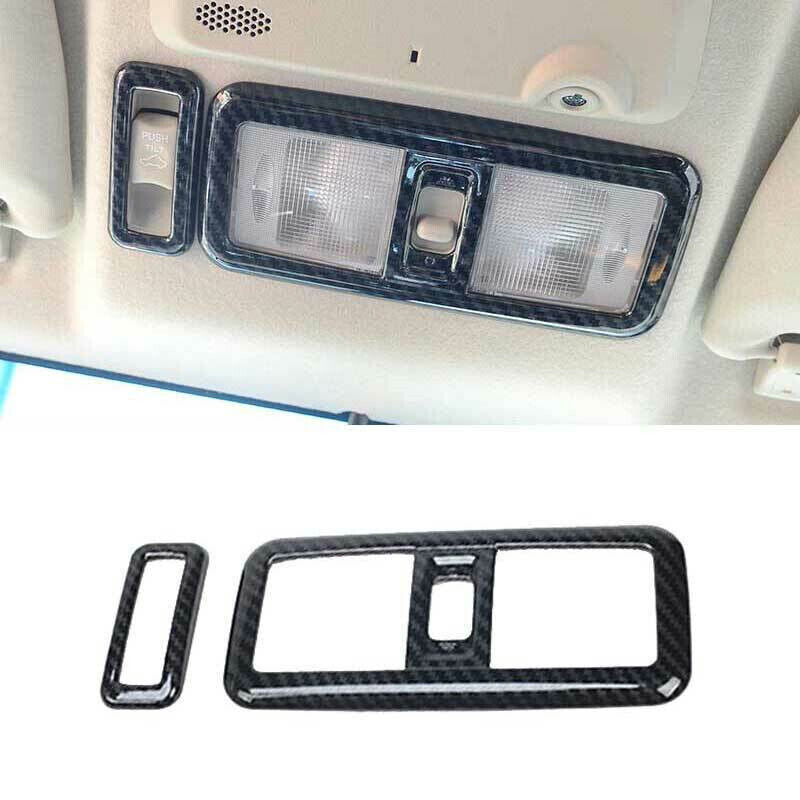 Carbon Fiber Front Reading Light Cover for Mitsubishi Pajero Montero 2009-2021