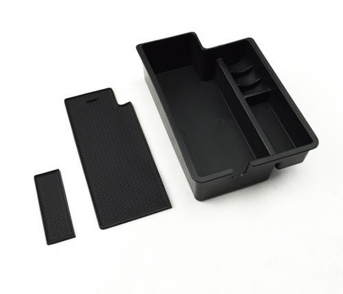 Central Armrest Storage Box+Rubber Mat for Mitsubishi Outlander sport 11-2022