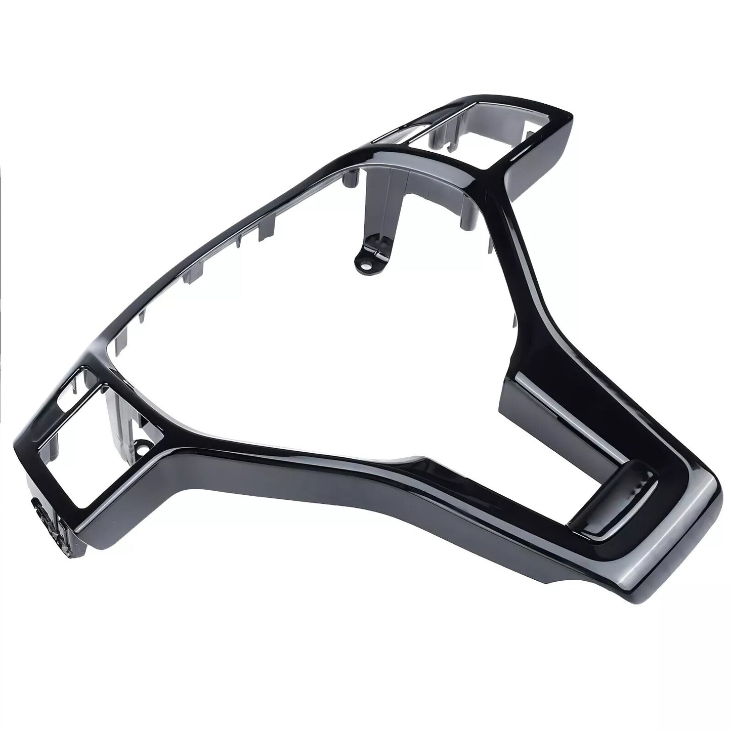 for Mercedes-Benz W204 W212 C E 12-14 Steering Wheel Trim Cover AMG Gloss Black