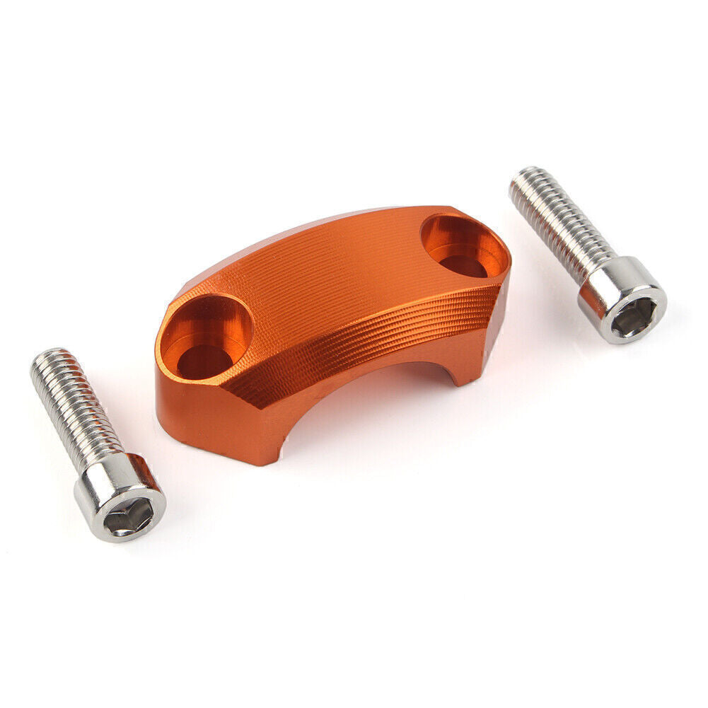 22mm Hauptbremszylinder-Klemmenabdeckung Fur Motocross MX Enduro CNC ORANGE