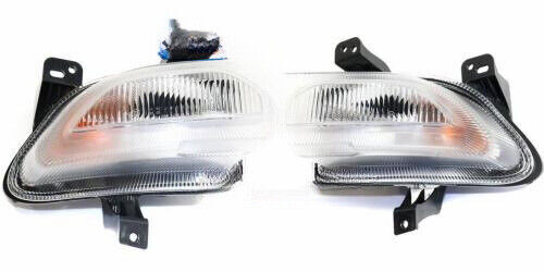 Pair LED Fog lights Daytime Running Lights Fit for Jeep Renegade 2015 2016-2018