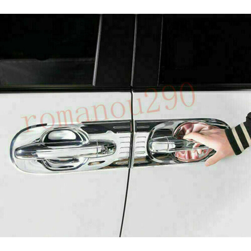 for Toyota for Sienna 2011-2020 ABS Chrome Exterior Door Bowl+Handle Cover Trims set