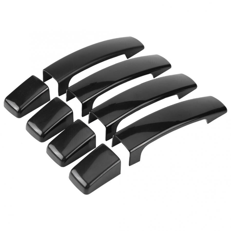 NEW Door Handle Cover Trim For LR for Range Rover LR2 LR3 2005-2009 Gloss Black US