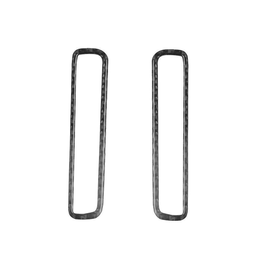 2x Carbon Fibre A Pillar Breather Outlet Trim for VW for Passat 2006-2010