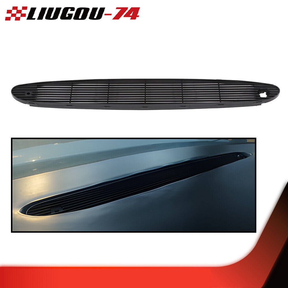 Fits 97-04 for Corvette Dash Defrosting Grill Grill with Automatic Climate Control, Black