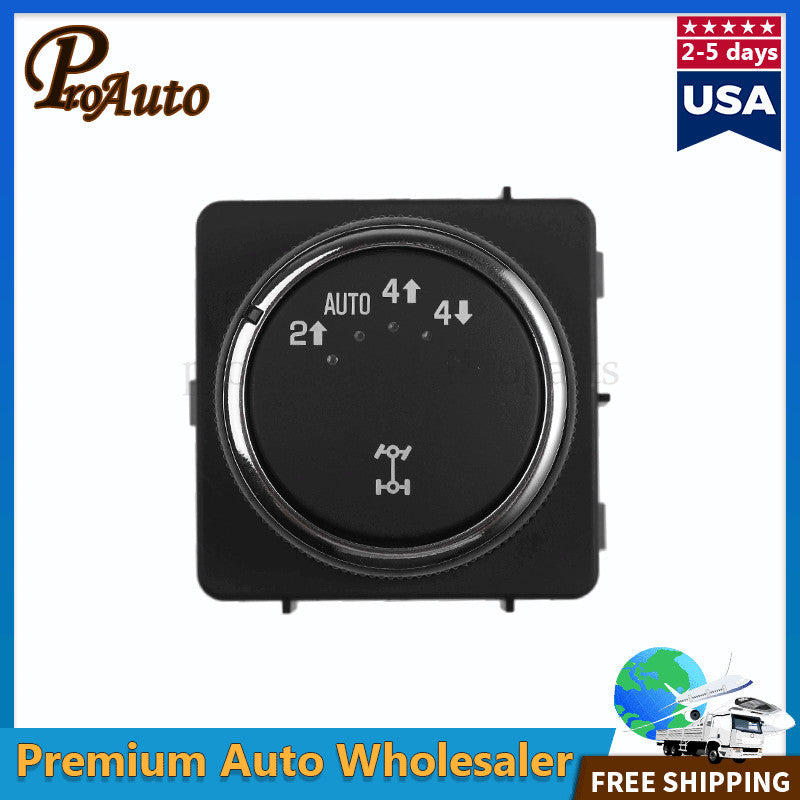 Transfer Case Selector Switch Knob 4WD 4X4 For 2008-2014 for Chevrolet for GMC 25878425