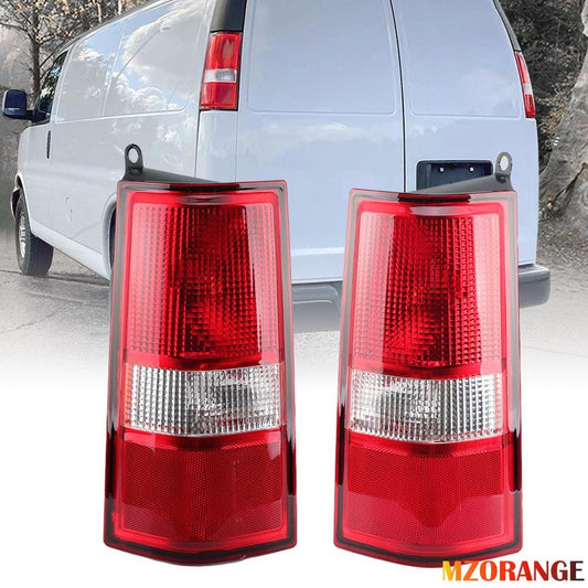 2× for Ford Express 2003-2014 Tail Light Taillight Red Left+Right GM2801214