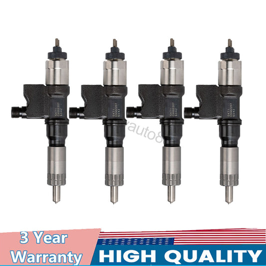4-piece fuel injector for 2001-2007 for Isuzu NPR NPR-HD diesel 4HK1 095000-5471