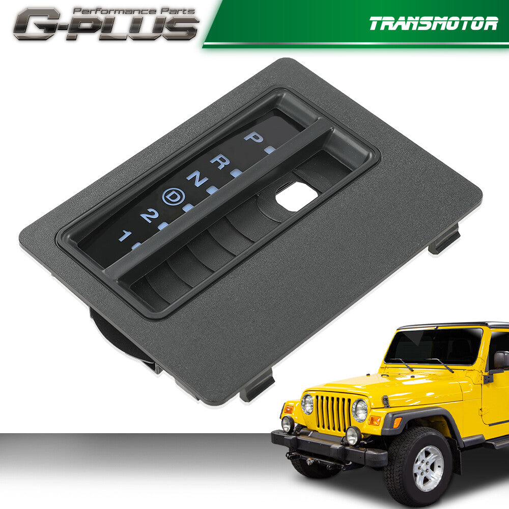 Automatic floor shift indicator bezel trim console fits 97-06 for Jeep for Wrangler TJ