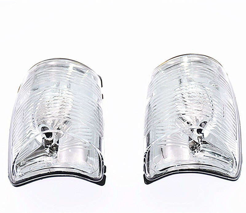 2Pcs Wing Mirror Indicator Lamp Lens Cover Compatible Transit MK8 2014 Onwa