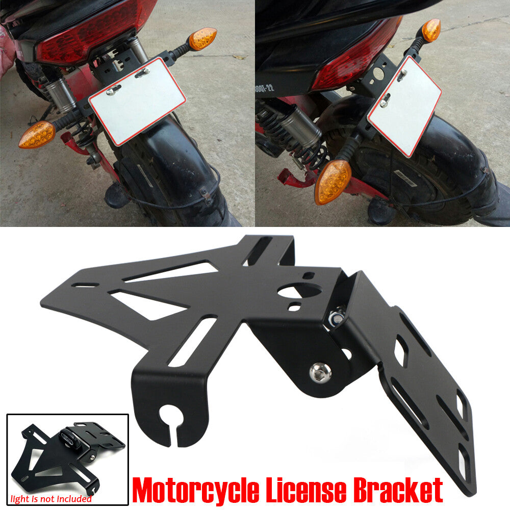 Universal motorcycle adjustment mounting bracket license plate bracket suitable for Yamaha