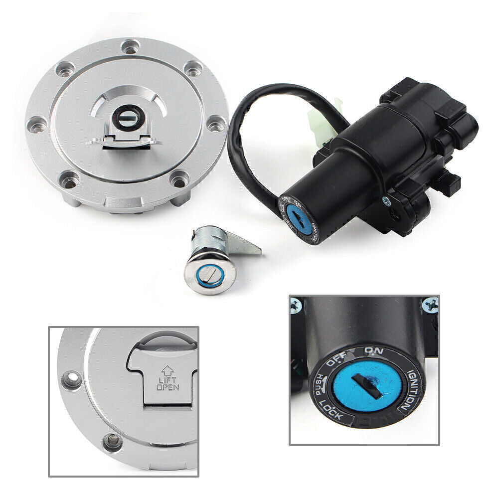 Ignition Switch Fuel Gas Cap for Seat Lock Key Set for Honda CB500 CB600F CBR250R