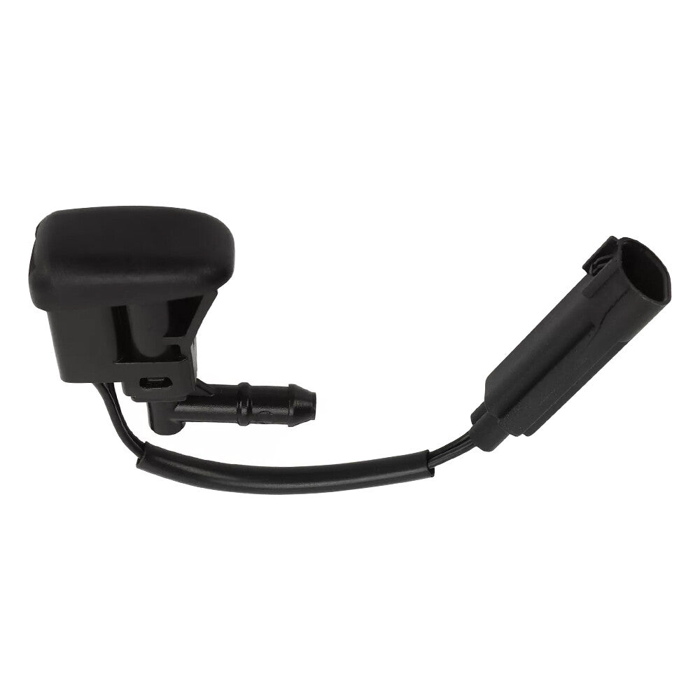 For 3 Series E46 2002-2006 Heated Windshield Wiper Washer Nozzle Black Plastic