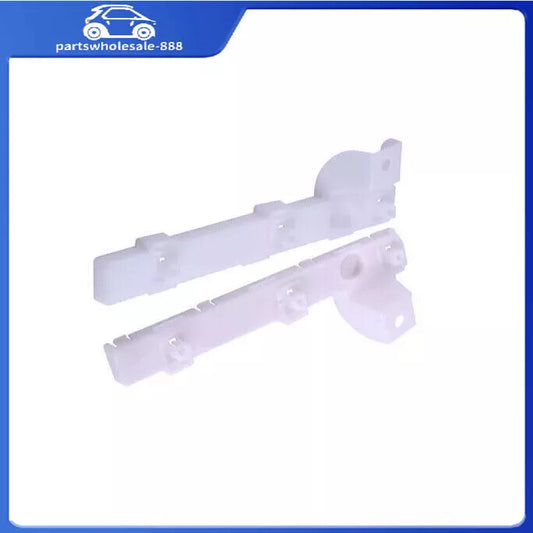 White front bumper bracket clip for Mitsubishi Lancer (excluding EVO 2008 - 2017 LR).