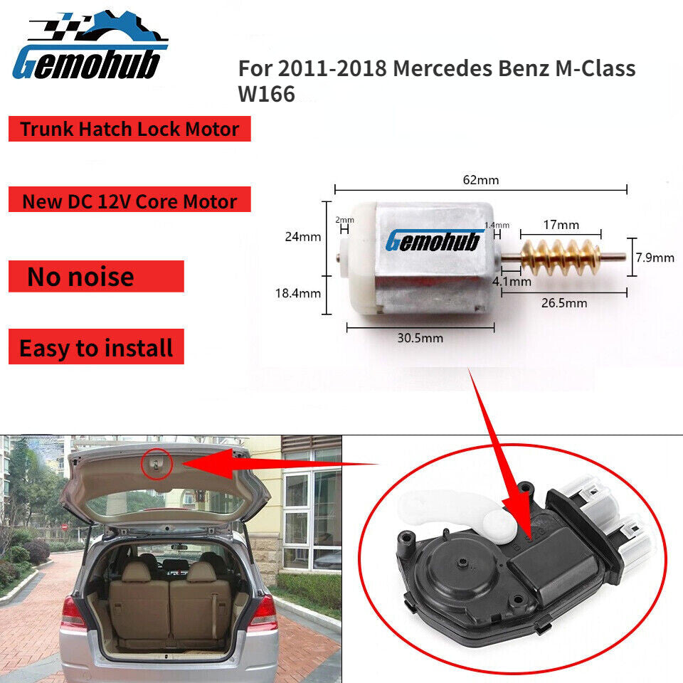 A2047500060 Power Trunk Lock Latch motor For 11-2018 for Mercedes-Benz M-Class W166