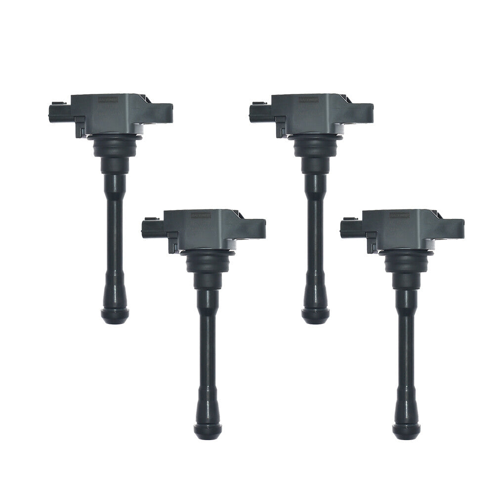 4PCS Ignition Coil Pack for 2011-2017 for Nissan Juke/ Sentra 1.6L, 22448-1KC0A