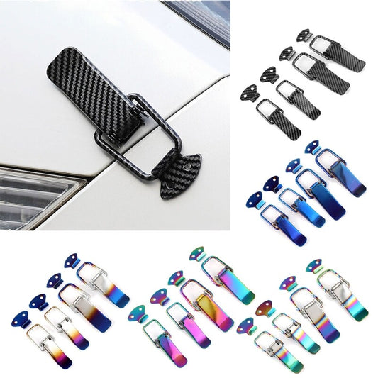 2-Piece Fastener Clip, Safety Hook Lock Clip, Anti-Collision Quick-Release Hook Lock Clip