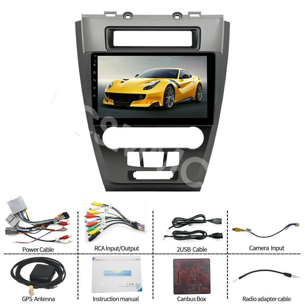 10.1 Android13 For Apple Carplay Car Stereo Radio Fit for Ford Fusion 2010-2012