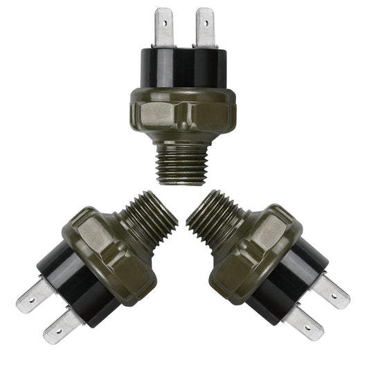 XRMXF 3pcs 110-145PSI Air Pressure Switch Tank Mount 1/4 for Train/Air Horn