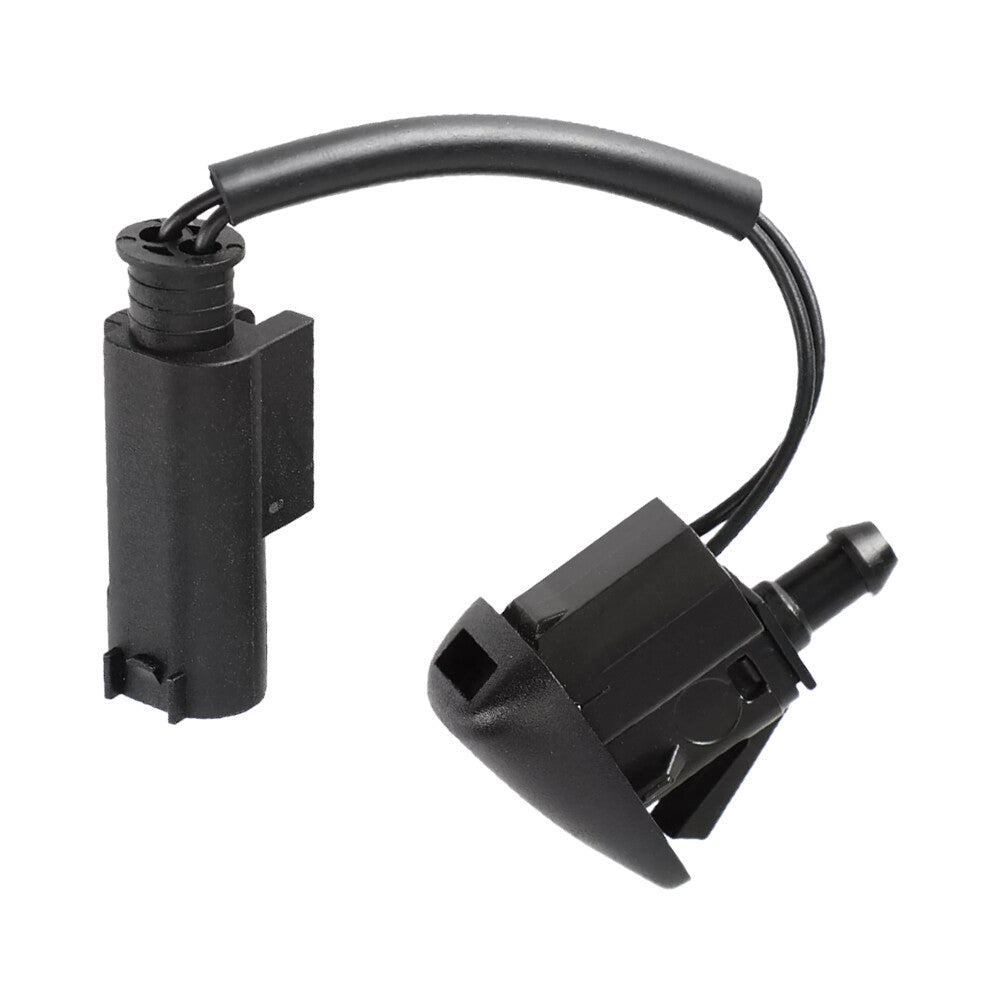 For 5 Series E60 E61 2004-2010 Windshield Wiper Water Jet Washer Nozzle Black
