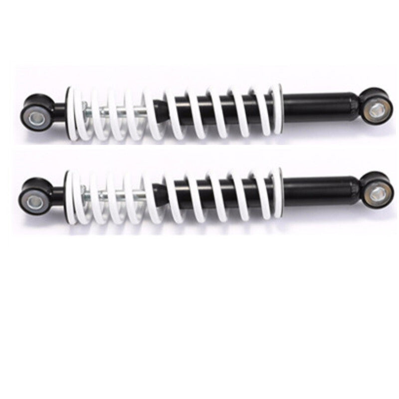 A pair of 11-inch 275mm front shock absorbers for all-terrain vehicles, go-karts, four-wheeled vehicles, dirty bicycles, and coolers.