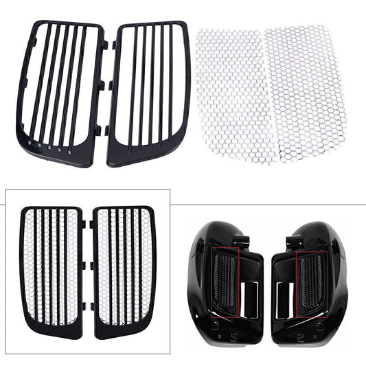for Harley Electra Glide Low Ultra Limited FLHTKL Black Radiator GrillsScreens