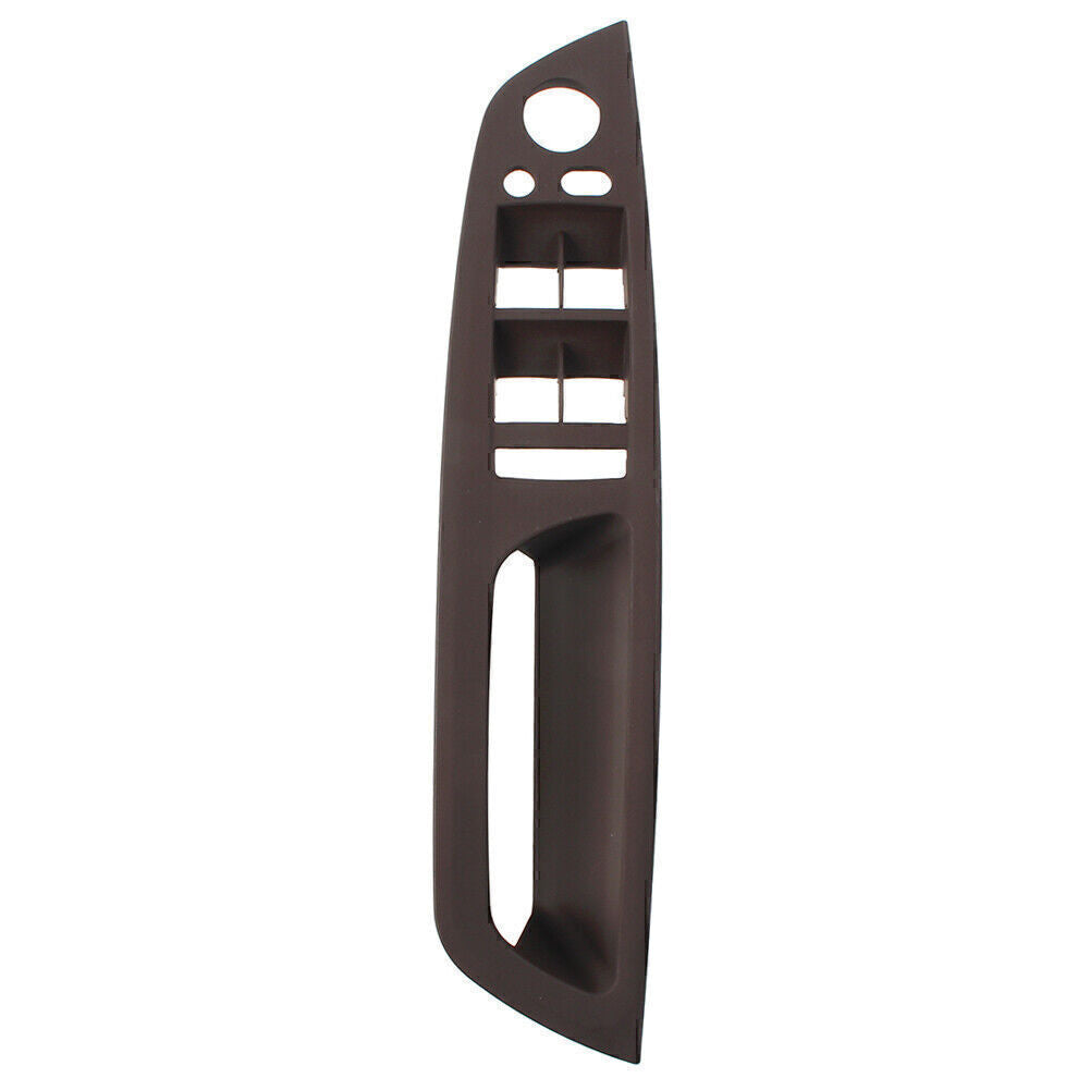 Mocha Car Inner Door Handle Panel Tirm Cover for BMW X5 X6 E70 RHD