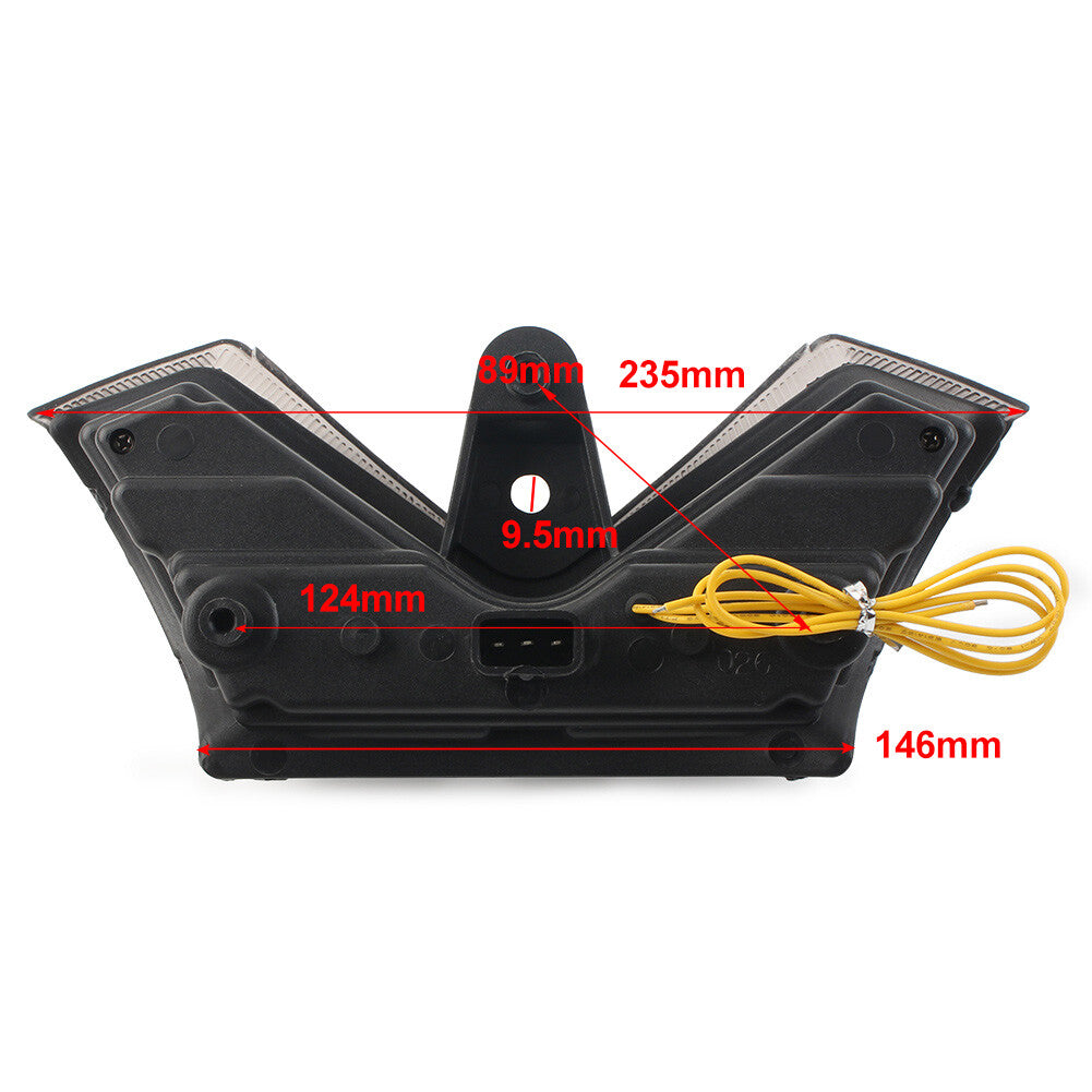Motorcycle LED Turn Signal Tail Light for Kawasaki ZX14 ZX-14 ZX14R
