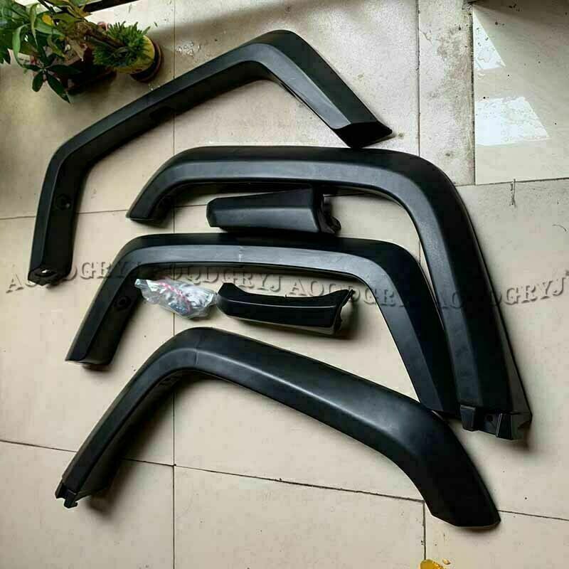 for Toyota for Land Cruiser LC70 75 76 77 FJ79 Fender Flare Wheel Arch Unpainted 6Pc