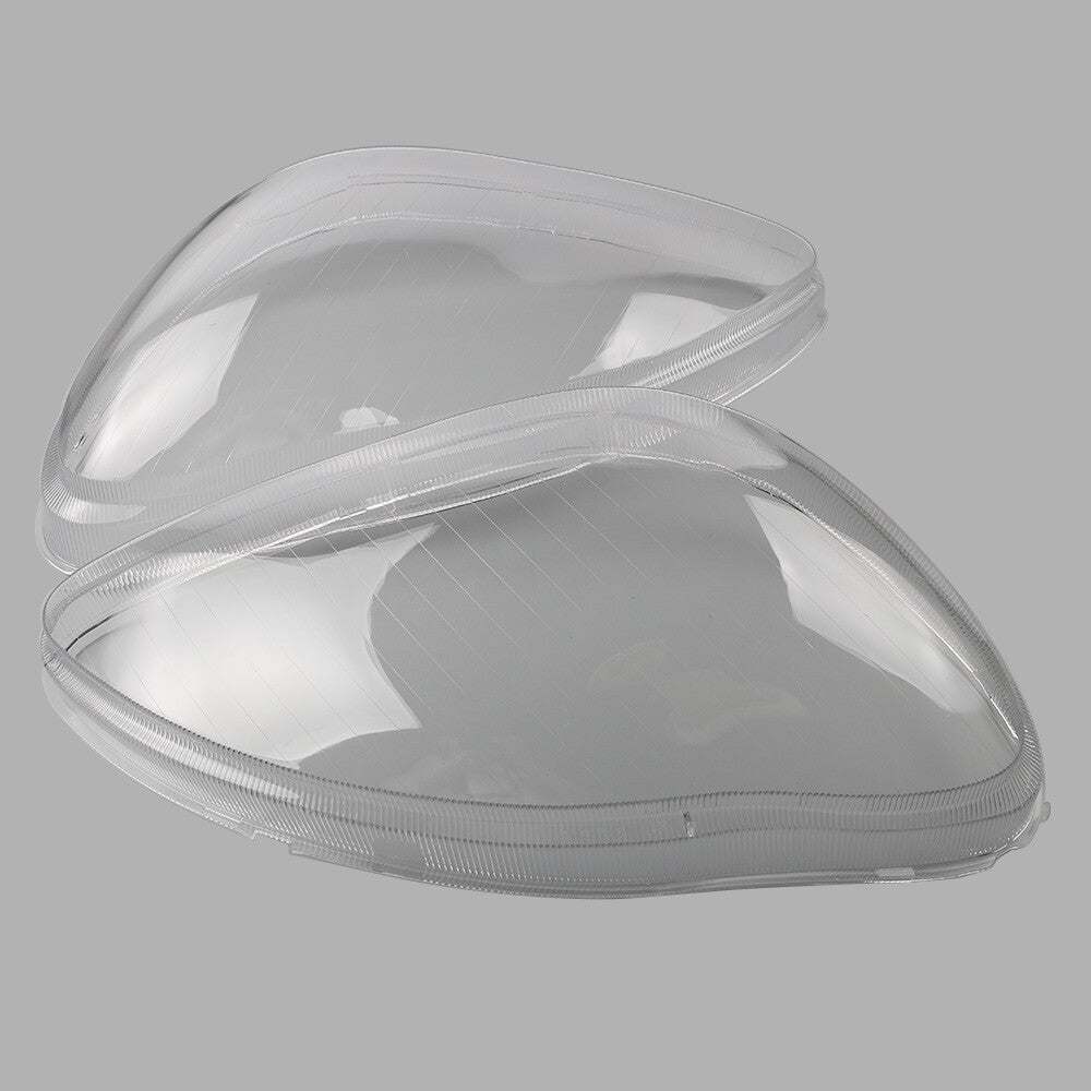 Left and Right Headlight Clear Lens Cover for 2000-06 for Mercedes-Benz W220 S Class