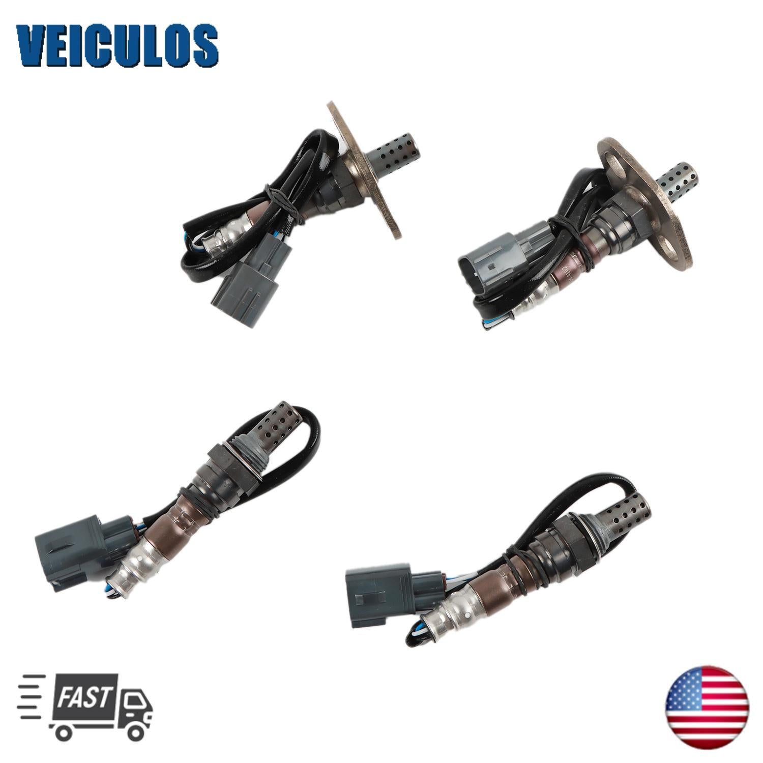 4X O2 Oxygen Sensor for Toyota Sequoia Tundra 4.7L 2000-2004 234-4162 234-4169