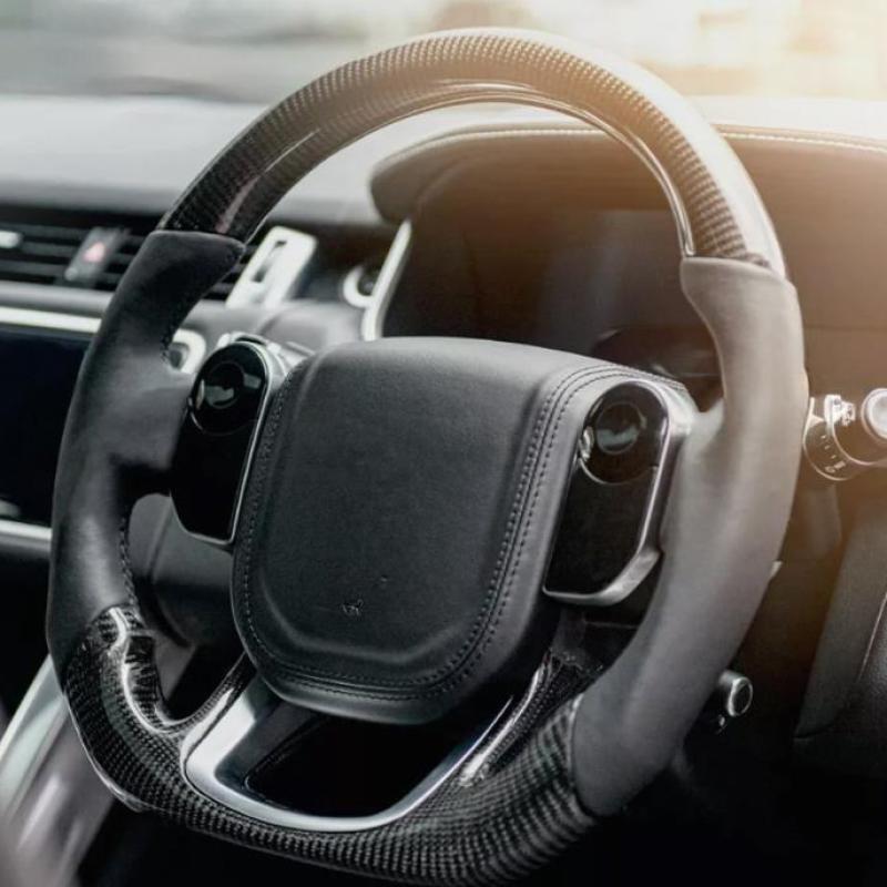 for Land Rover for Range Rover Sport SVR Carbon Fiber Steering Wheel with Heated