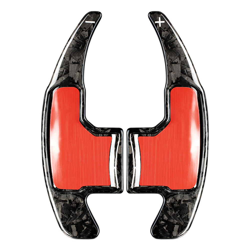 Carbon Fiber Steering Wheel Paddle Shifter Extension for Ford for Mustang 2015-2021