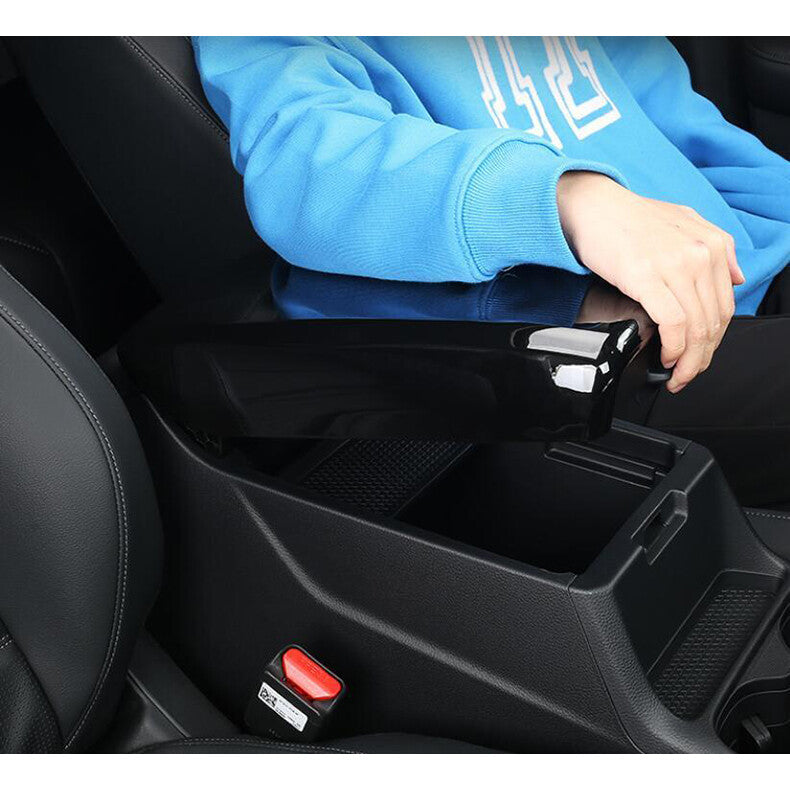 for Honda CR-V 2023-2024 Glossy Black Central Armrest Box Decor Panel Trim Cover