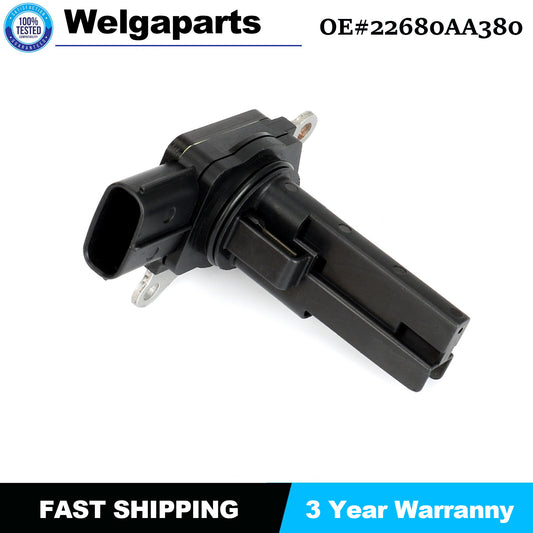 Mass Air Flow Meter Sensor For Impreza Legacy Outback WRX XV Forester 22680AA380