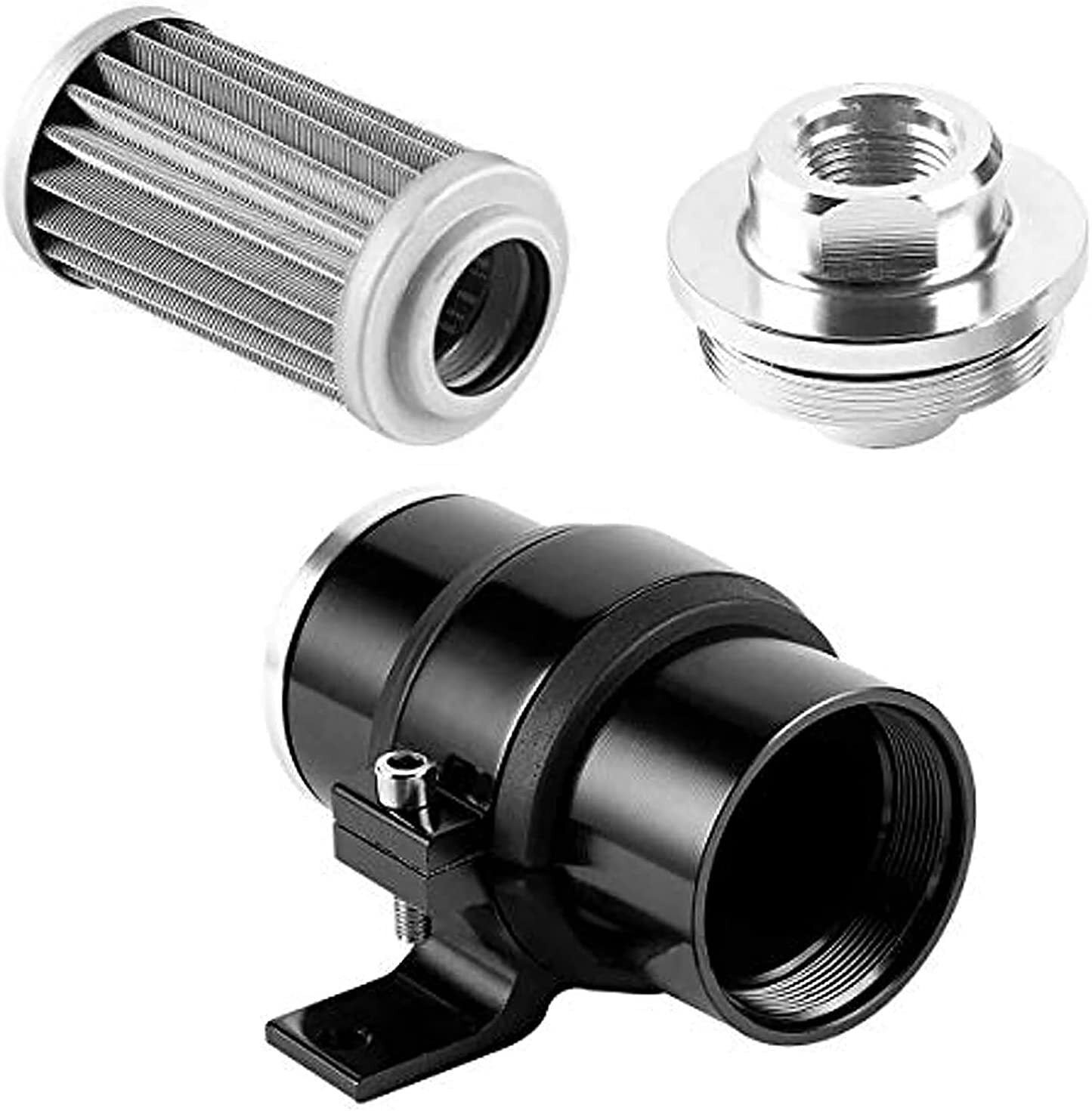 10-micron direct-discharge fuel filter with 6AN, 8AN, and 10AN adapters - Universal 6AN line kit