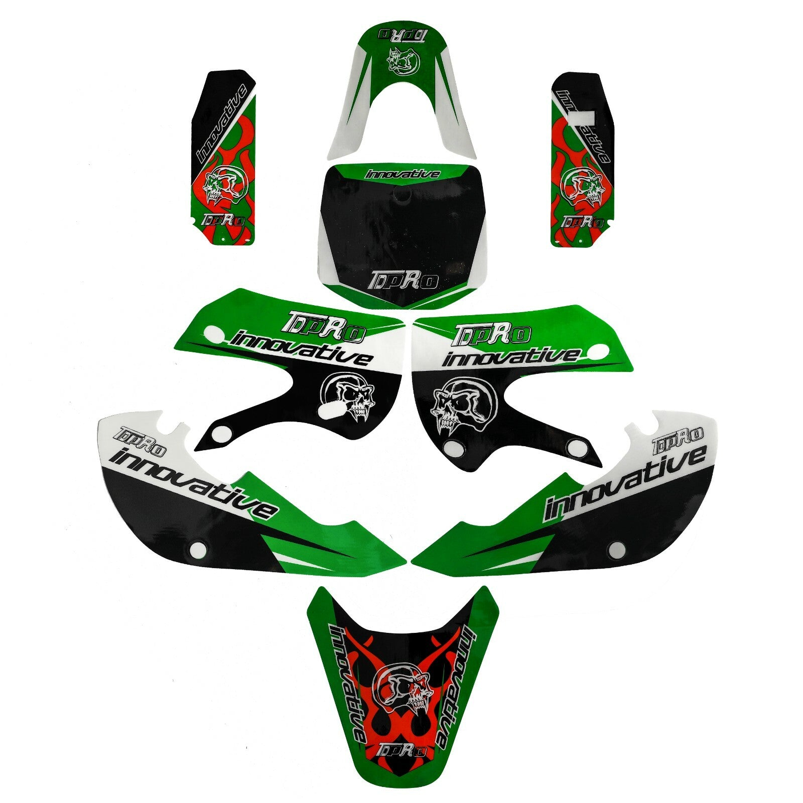 KX65 KLX 110 Graphic Kit for Kawasaki KLX110 MOTOCROSS DIRT Bike MX Decals