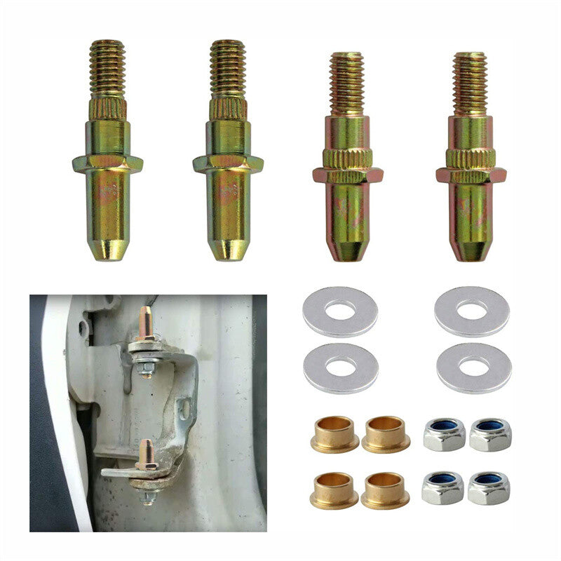 Door Hinge Pin Bushing Kit for 1999-up for Chevy Silverado for GMC Fullsize Truck SUV