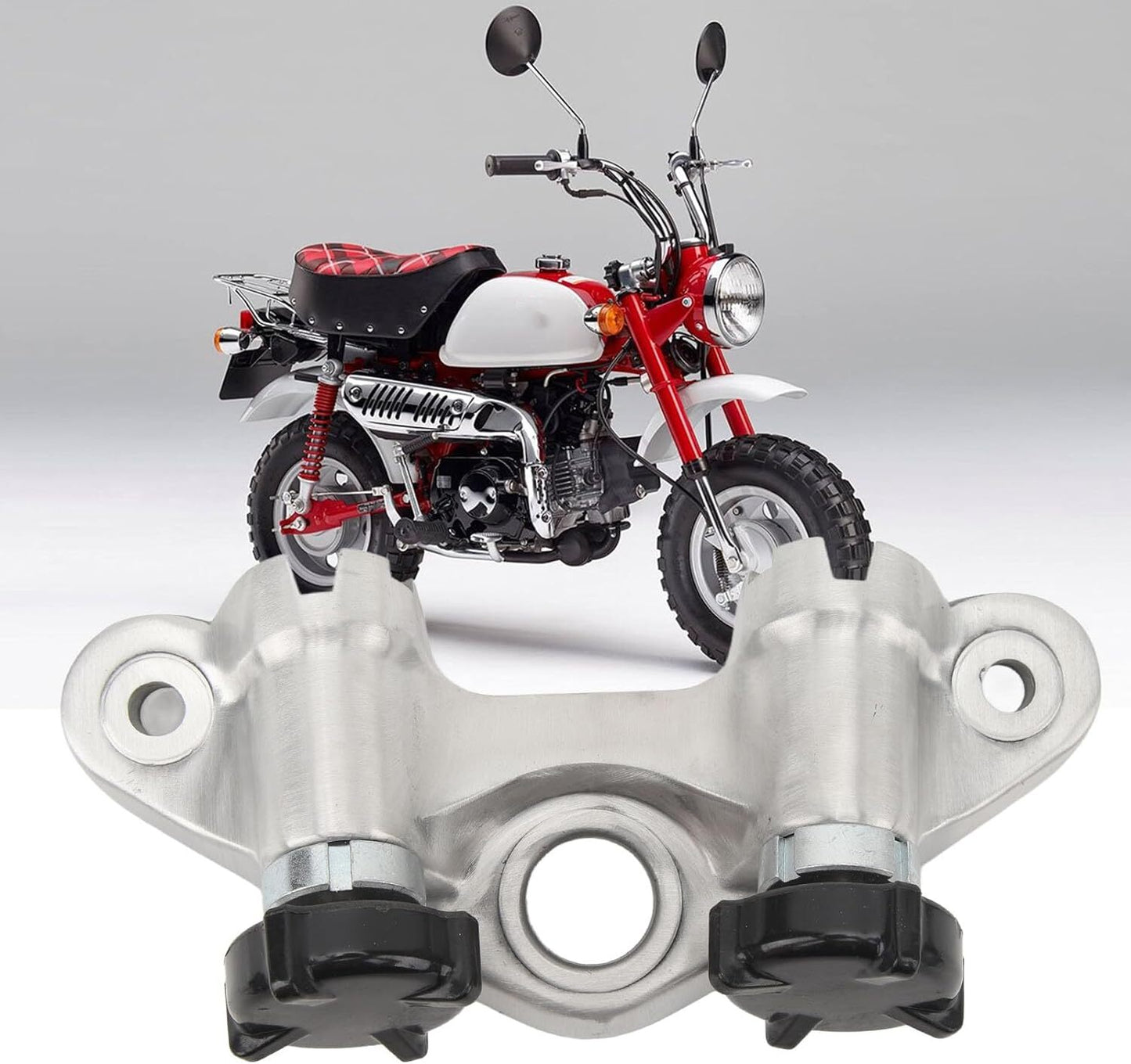 Motorcycle Handlebar Riser 22mm Mount Clamp Monkey Z50 Z50J DAX CT70 Z50R