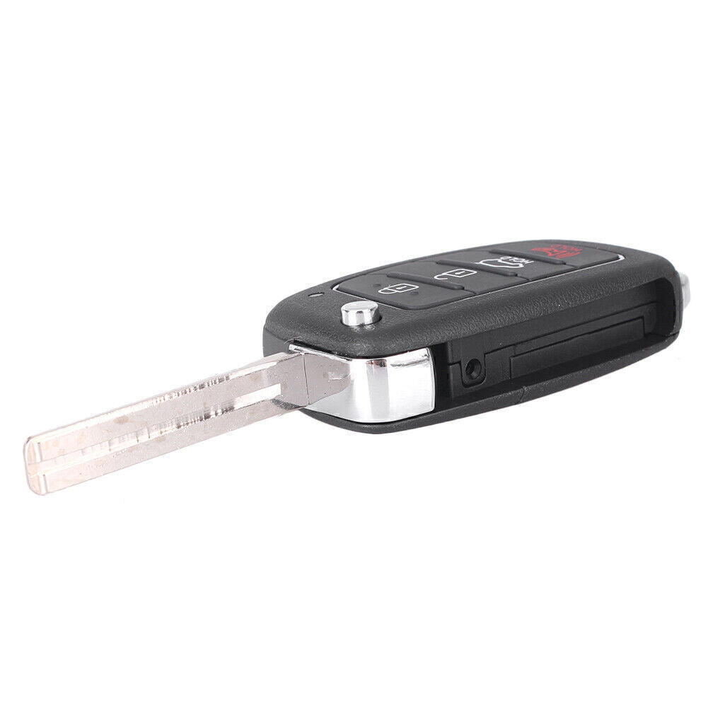 Remote Car Key Fob Shell Case 4 Buttons for HYUNDAI Santa Fe (ix45) 2013 2014