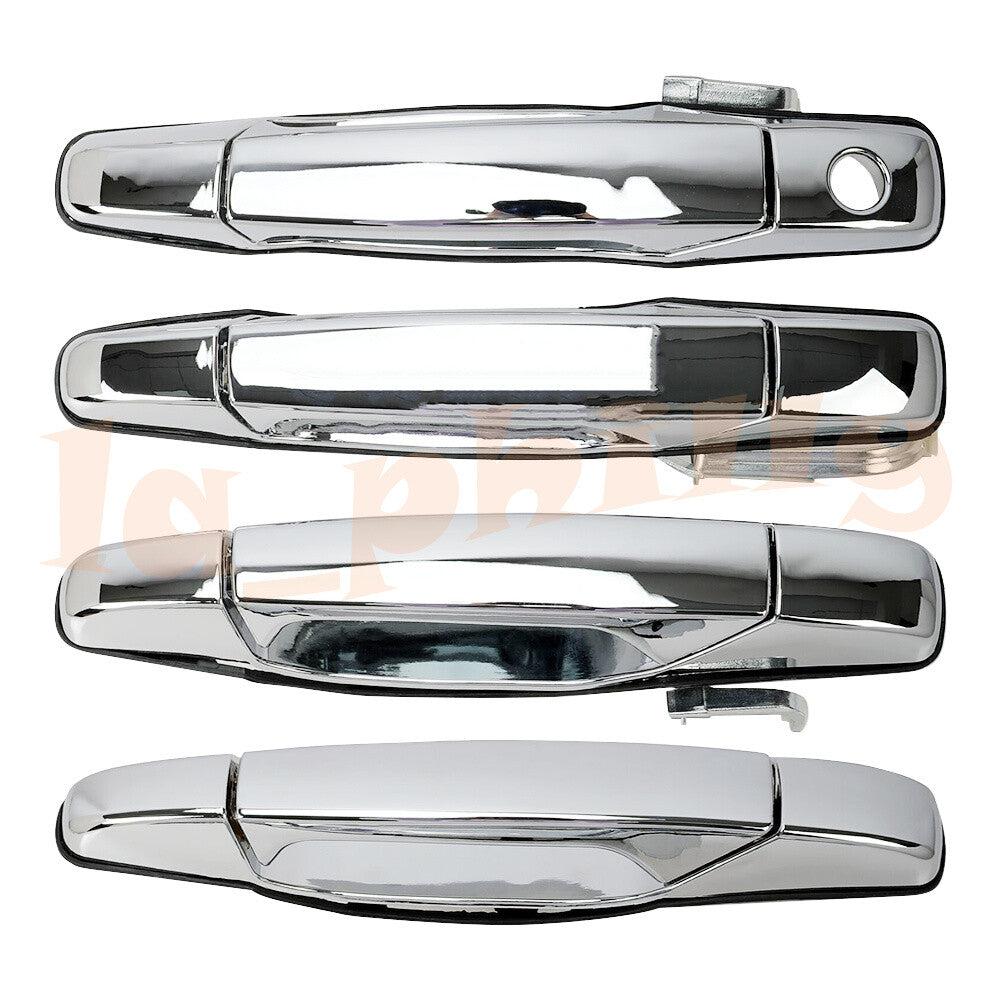 4pcs Outer Door Handle Front Rear Left Right for Escalade Silverado for Sierra Yukon