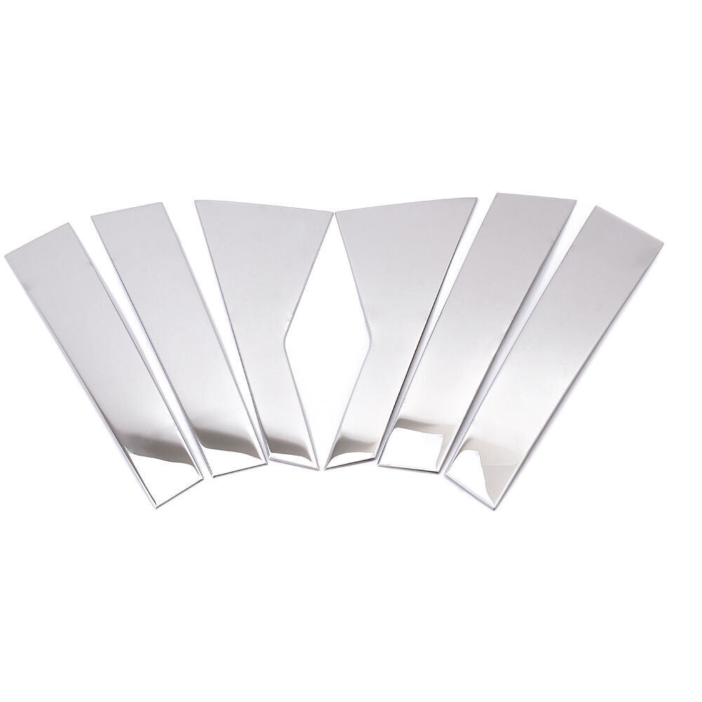 Chrome Pillar Posts for Kia Sorento 2011-2015 8pc Set Door Trim Mirror Cover Kit
