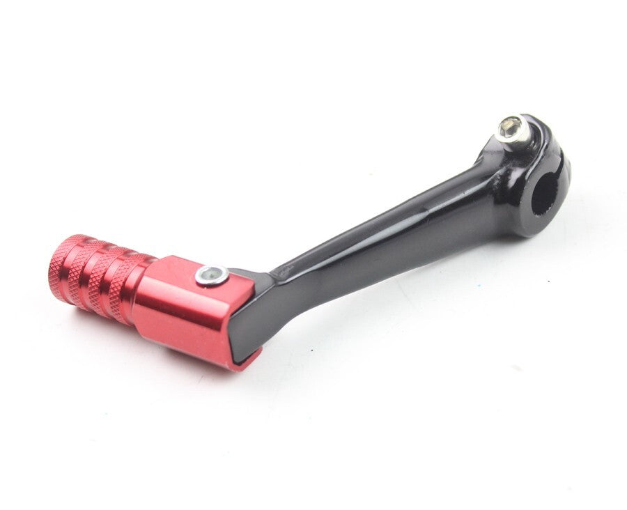 B/Red 11MM Alloy Short Gear Shift Shifter Lever for Honda CRF XR 50 70 110 Z50