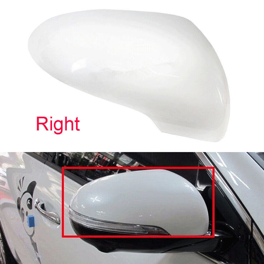 Right Side Mirror Cover Cap Primer White For 2015-2019 for Kia Sorento 87626-C5000