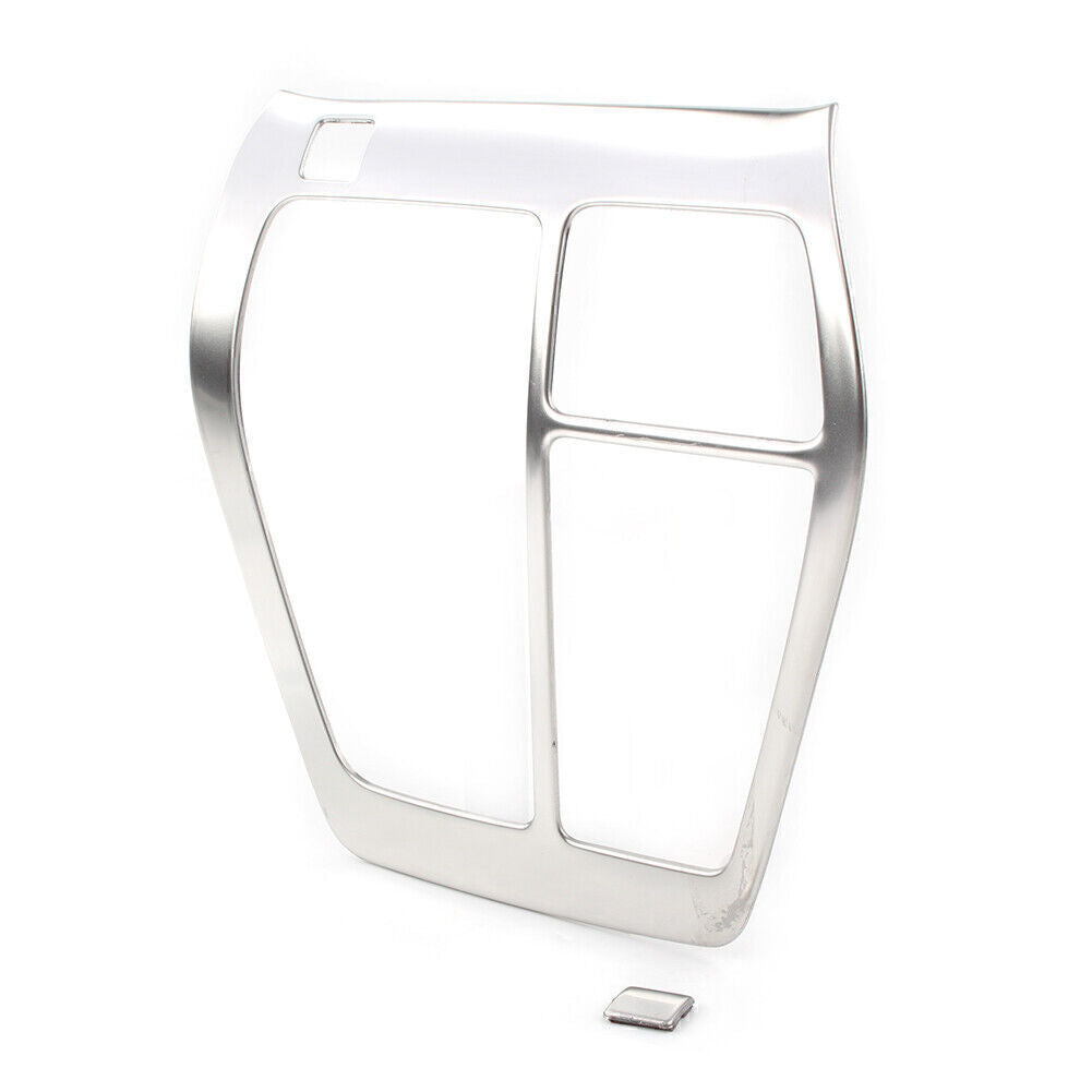 Inner Gear Shift Box Panel Cover Trim for Toyota RAV4 2019 2020 Matte Silver Car