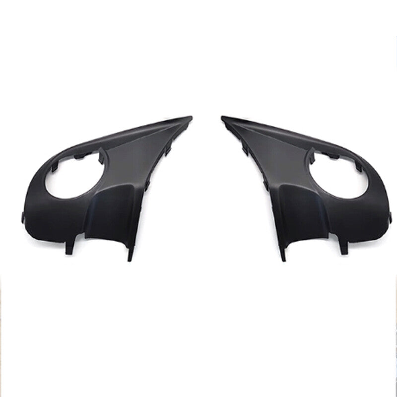 1 Pair Front Bumper Fog Lamp Frame Cover for Volkswagen Touareg 2008-2010
